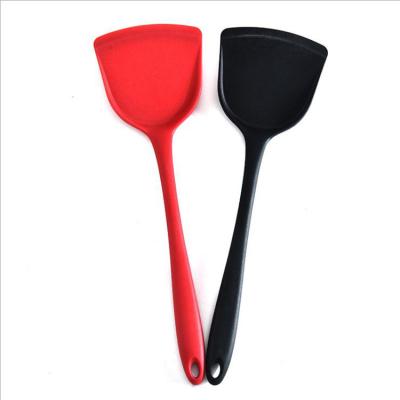 China Hot Selling Heat Resistant Spatula Viable With Steel Core Kitchen Cooking Pizza Pancake Frying Egg Turner for sale