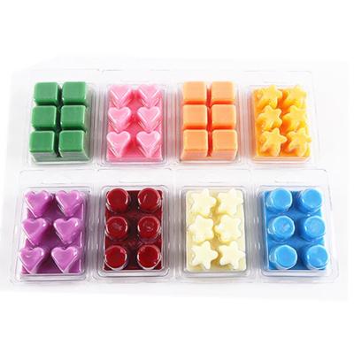 China Birthdays Factory Direct Scented Candle Wholesale Set Of 8 Luxury Soywax Wax Melts Melts Cubes For Wax Melt Burner Holder for sale