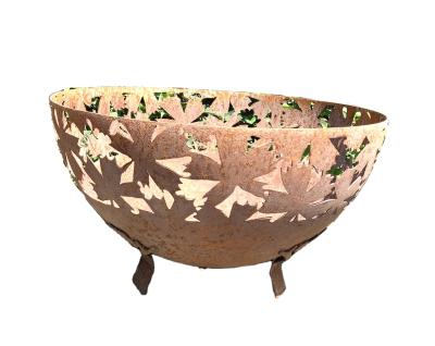 China Diameter 80cm Outdoor Wood Burning Pit Fire Bowl Firepit Product Firepit Patio Product Fire Pit Stocked Grill Fire Bowl Barbecue for sale