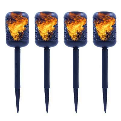 China Solar Powered Garden Motion Garden Torches Led String Lights Lamp Lawn Flame Lights Waterproof Outdoor Solar Collector For Christmas for sale