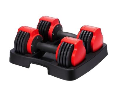 China Dumbbell Bar OEM ODM Gym Equipment Custom Dumbbells Weight Adjustable Dumbbell Set On Sale for sale