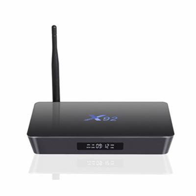 China Newest octa s912 support 4K core amlogic 16gb RAM cpu mali-T820 mp3 GPU 2gb android tv rom x92 box for sale