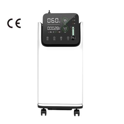 China Newest Comfortable Portable Oxygen Concentrator With 5 Liter Capacity Oxygen Generador For Household And Medical for sale