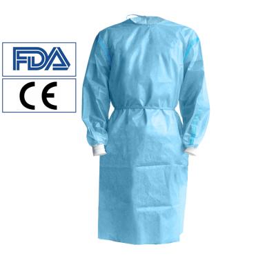 China EN 14126 Disposable Protective Gown Medical Care Gown Isolation Gown AAMI Level 1 2 3 4 for sale