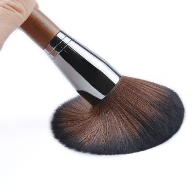 China Angular Blush Powder Bronzer Brush Professional Makeup Despensing Loose Powder Brush for sale