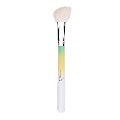 China Smudge Brush Hebei Factory Single Wooden Handle 1pc Blush Brush For Makeup Artists for sale