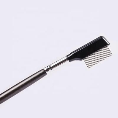 China Eyebrow Comb Dongshen Private Label Metal Eyebrow Comb Brush Free Samples for sale