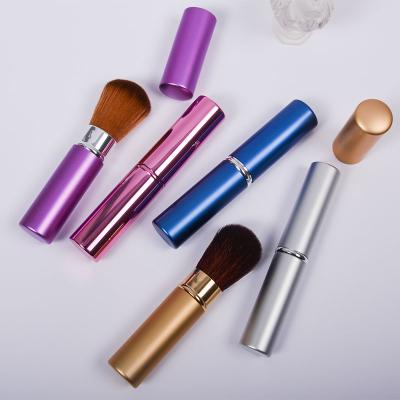 China Smudge Brush Retractable Makeup Brushes Powder Foundation Blending Blush Brush Make Up Tools Cosmetics Makeup Woman Wholesale for sale