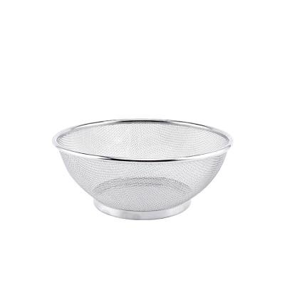 China 27.5 Cm Sustainable 2020 Cm Popularity Stainless Steel Vegetable Baskets Amazon Washing Dishes Basket Used For Lid Foods for sale