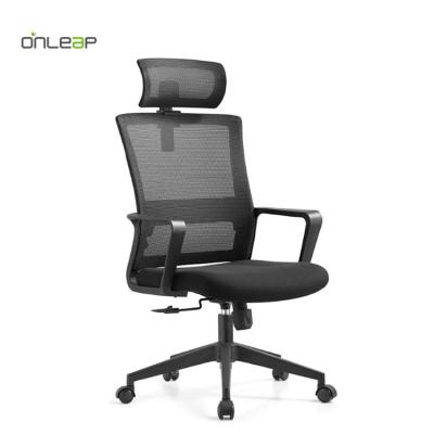 China Office Furniture Adjustable Traditional Ergonomic Swivel Executive Chairs (Height) for sale