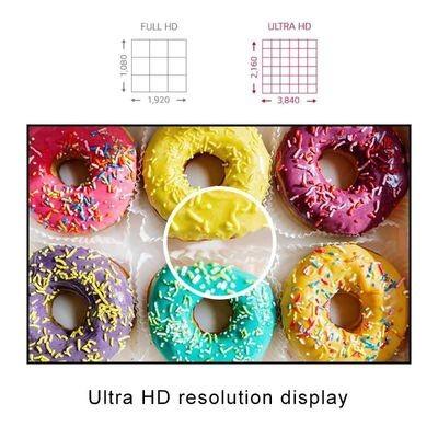 China 0.88mm 55 inch smal bezel LCD video muur 4K resolutie voor reclame Te koop