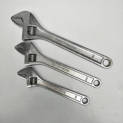 China Wholesale High Torque And Hardness Tools Chrome Material Plated Adjustable Wire Drawing Wrench Labor Saving Wrench for sale