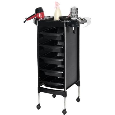 China Traditional high quality acrylic plastic beauty salon trolley for sale for sale