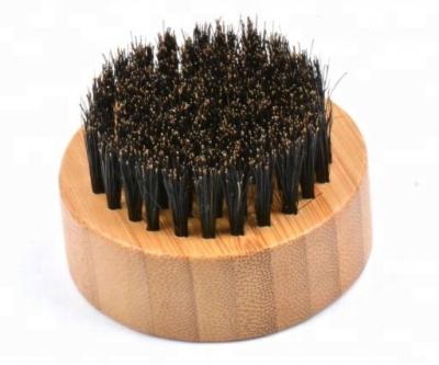 China Barber Salon Shave Tool Razor Men's Facial Beard Comb Beard Brush New Arrival Beard Brush Cleaner Sweep With Wooden Handle for sale