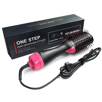 China 3282352-3374602 2 in 1 Hair Dryer Multifunctional Volumizer Hair Brush Curler Hot Roller Styling Flat Curling Hot Comb for sale