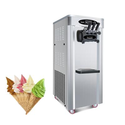 China Intelligent Automatic Micro Controlled Ice Cream Machine Soft Stainless Steel Commercial High Yield Ice Cream Makers for sale