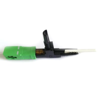 China FTTH FTTH SC APC Optical Quick Connector for sale