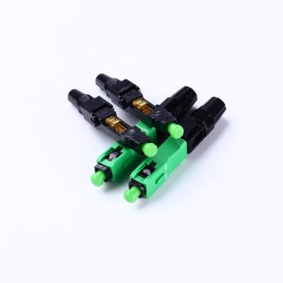 China FTTH Assembled SC/APC-B Fiber Optic Fast Connector for sale