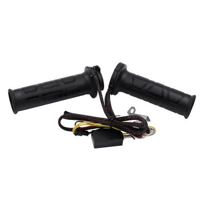 China 12V Moto Quick Grip Inner Diameter Motorcycle 22Mm Heated Grips 128*22 (mm) for sale