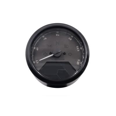 China Universal Odometer Tachometer Tachometer Assembly Backlight Tachometer Dual + Odometer Motorcycle Meter for sale