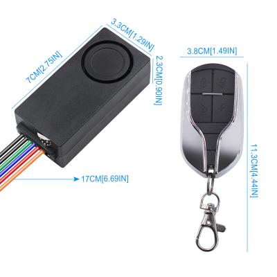 China Start Passive Keyless Anti-theft Electric Motorcycle Push Button Immobilizer Smart Alarm System CS-1124A1 for sale