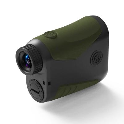 China OLED Outdoor Sport Handheld Measurement Hunting Laser Range Finder CE FCC Rohs 98x37x77mm for sale