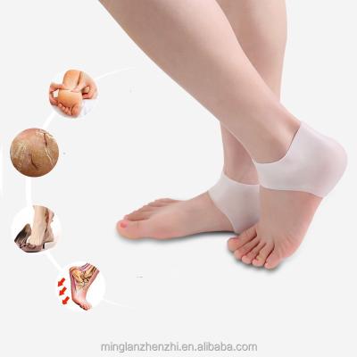 China Amazon Hot Sale Invisible Gel Heel Protector Silicone Gel Socks Gel Heel Protector Socks for Men and Women for sale