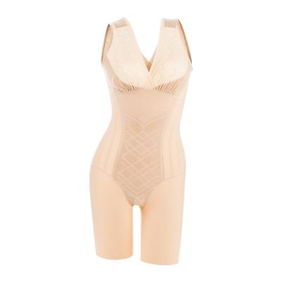 China Hot-selling Style Antibacterial Plus Size Belly Lifting Hip Shaping Underwear To Shape Body Slim Body Shaper One-Piece Jumpsuit for sale