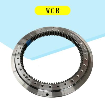 China Four Point Slewing Ring Bearings Contact WCB Price Swing Circle ihi Cheap Excavator Parts Slewing Bearing for sale