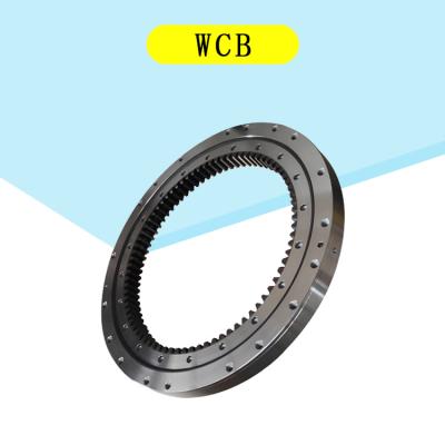 China Aluminum Inboard Four Point Contact Gear Swivel Bearing 150mm Excavator Slewing Bearing Joint for sale