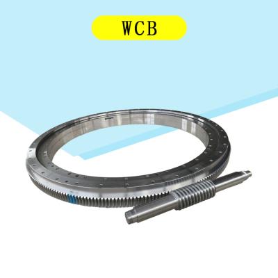 China Four Point Contact Worm Drive Slewing Ring Bearing Spacer Slewing Big Ring Bearing for sale