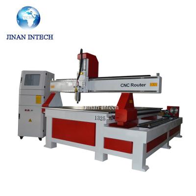 China Lowest Price 4th MDF 1325 WOOD ACRYLIC ALUMINUM CNC Router 3d Wood Engraving Machine With Rotary CNC Router for sale