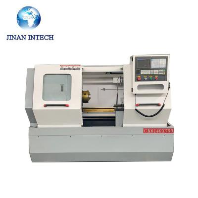 China Building Material Shops Flat Bed Ck6140 Variable Speed ​​Automatic Lathe Machine For Metal Working for sale