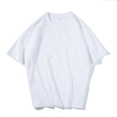 China High quality QUICK DRY 100% oversized streetwear OEM cotton drop-shoulder t-shirt for men for sale