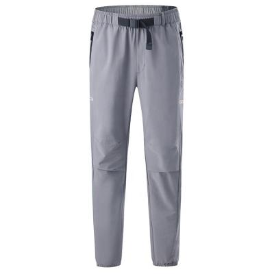 China OEM brand solid color outdoor sports panties 90%Nylon plus size man training sweatpants for sale