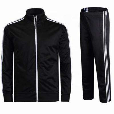 China Breathable cheap custom tracksuit men tracksuit activewear patchwork men fitness tracksuit for sale