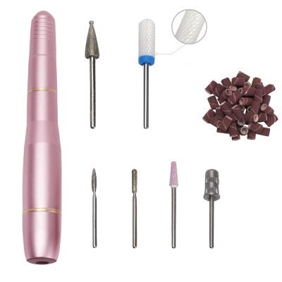 China Polished Surface Hot Sale Nail Drill Machine Bitten Set for sale