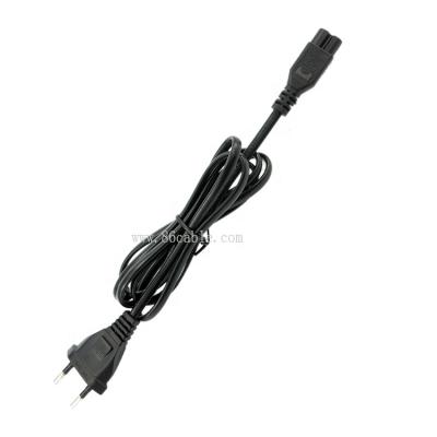 China COMPUTER AC Power Supply Ties 2 Pin Plug AC Power Cord Bulk Extension Cord for sale