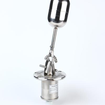 China Pp Stainless Steel 316  Magnetic Adjustable High Temperature High Level Float Switch for sale