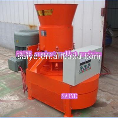 China SKJ350 Truss Flat Die Sawdust Wood Pellet Pressing Machine for sale