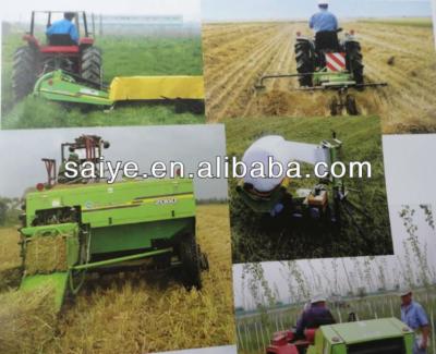 China Rectangular Hay and Green Grass Bale Press Machine for sale