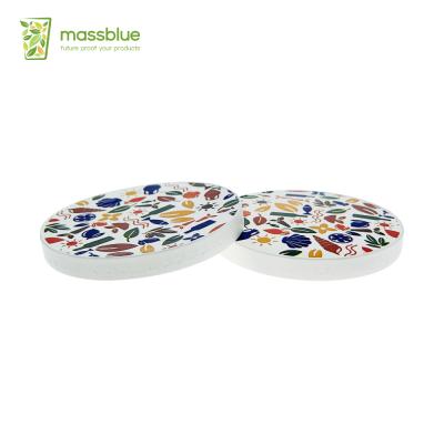 China Non Spill Plasti Free Sample 80mm 90mm Paper Cups Lids for sale