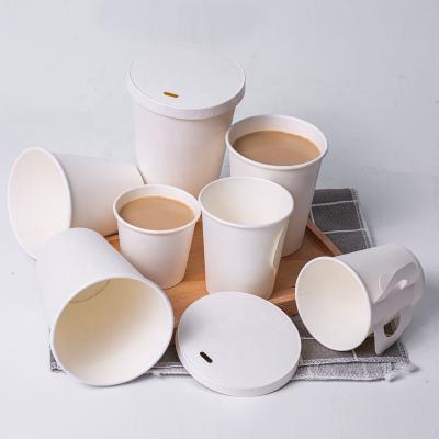 China Customized Disposable High Quality Eco-friendly Disposable PLA Liner Take Away Sauce Paper Cup for sale