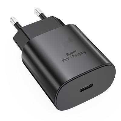 China For Samsung USB Charger 25W USB C Super Fast Charger For Samsung Note 10 Wall Plug S20 Galaxy Adapter UK Fast Charging Type C Phone Wall Adapter EP-TA800 for sale