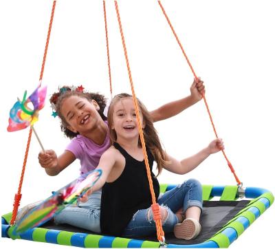 China Outdoor Play Saucer Swing For Kids Outdoor Outdoor Platform Tree Swing Swingset For Kids for sale