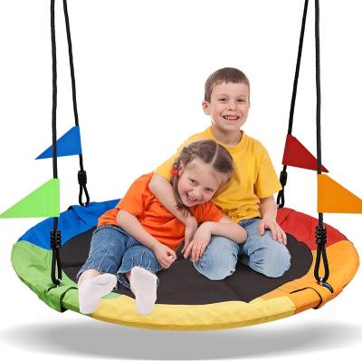 China New Playground Swingset 900D Multicolor Toy Kids Outdoor Play Adjustable Swing for sale