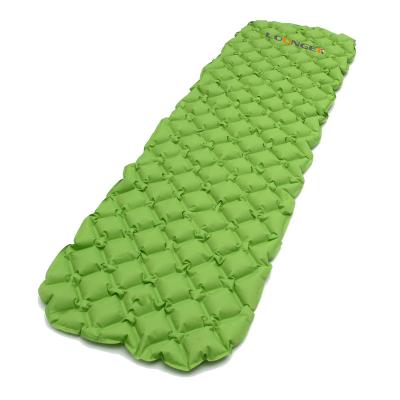 China Oxford Compact Bed And Ultralight Camping Inflatable Lightweight Air Mattress Sleep Pad for sale