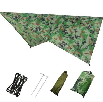 China Durable Carbon Fiber Tape Sealed Waterproof Hammock Rain Fly for sale