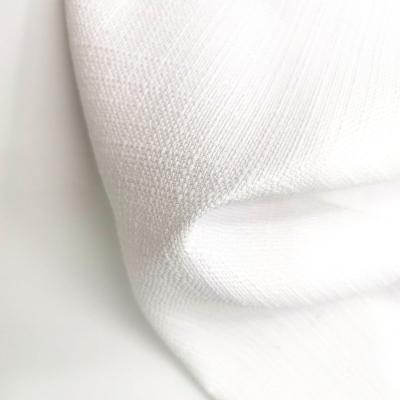 China 250gsm Polyester Breathable Wholesale Faux Canvas Cloth White Blank Blank Upholstery Fabric For Sublimation Printing for sale