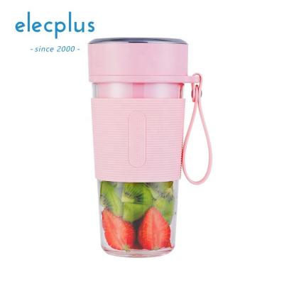 China Outdoor Rechargeable Portable Blender Squeezer 350ml Smoothie Juicer Fruit Juicer Portable Usb Squeezer for sale